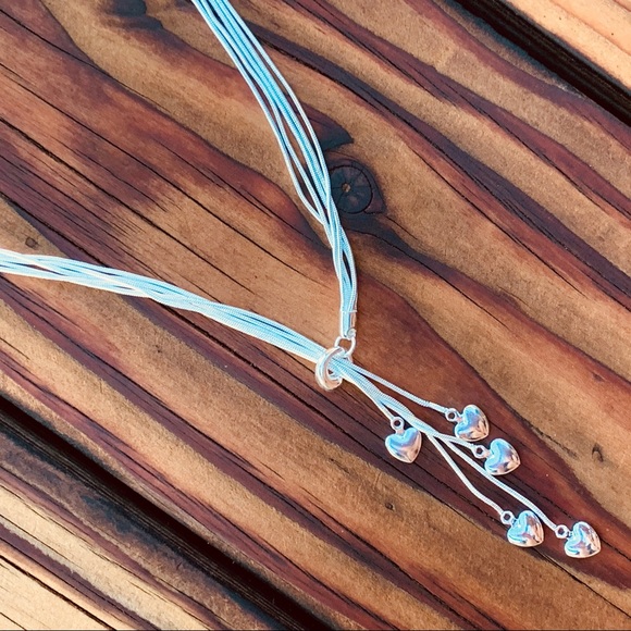 Gorgeous Heart ♡ 925 Layered Necklace - Picture 3 of 8